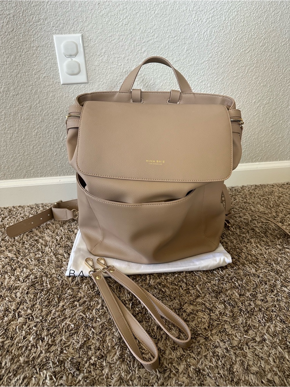 Mina Baie Kinney Diaper Bag